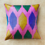 Beehive Throw Pillow - Uzbekistan