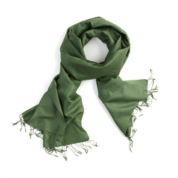 Sage Green Silk Scarf - Afghanistan