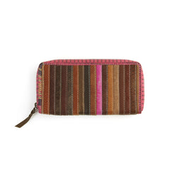 Light Brown Striped Wallet - India
